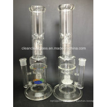 Wholesale! Glass Water Pipe Smoking Pipe 16" with Frit Disk, Tyre Perc and Arm Perc